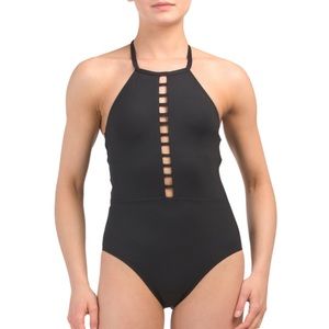 La blanca.  One piece swimsuit size 10